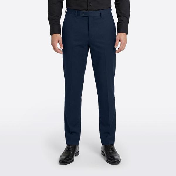 Mens Paisley & Gray(R) Solid Pants - Grey Blue